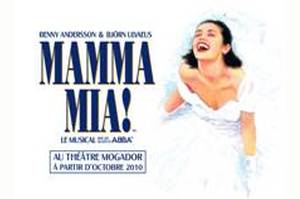 Mamma Mia Musical Theatre Mogador Paris