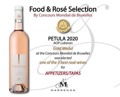 Food & Rosé Selection des Concours Mondial des Vins de Bruxelles
